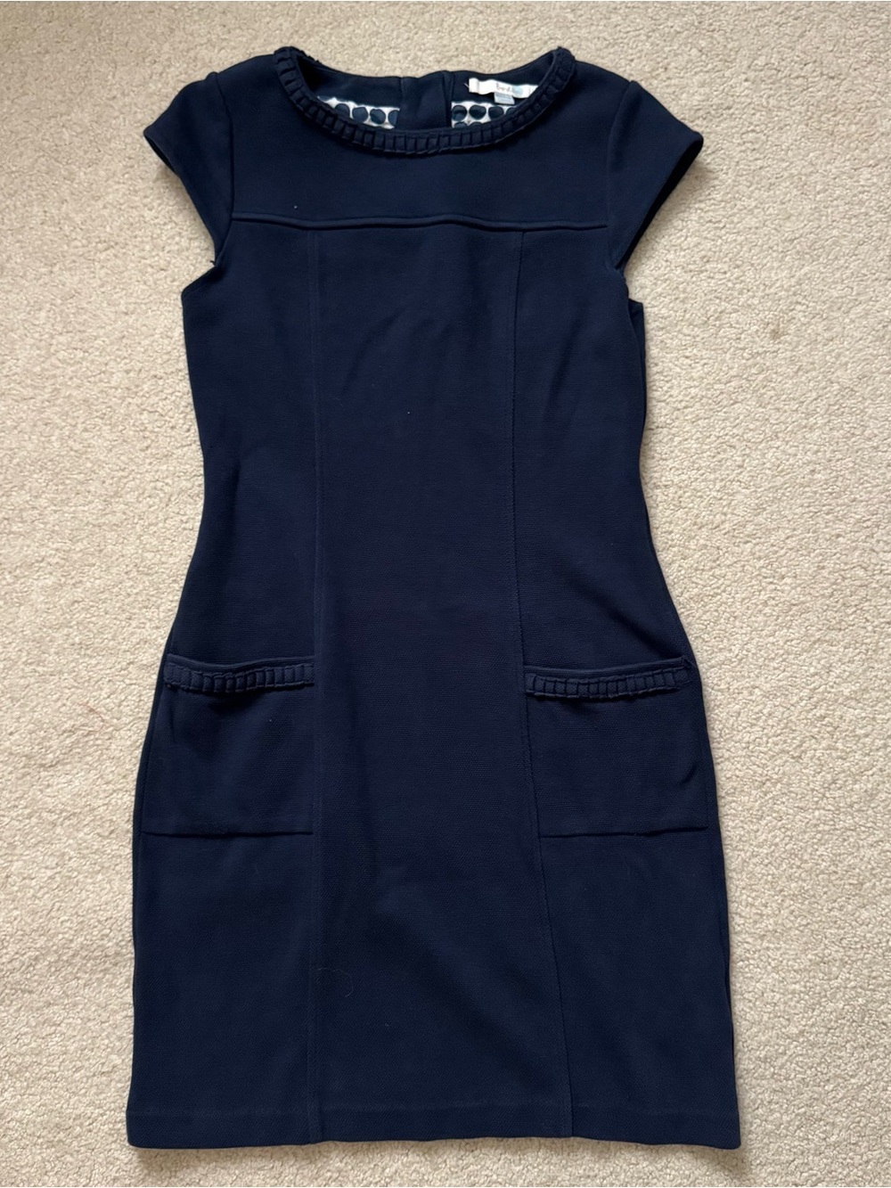 Navy blue boden dress/M